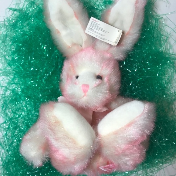 Vintage Russ Ruffles Sparkle Plush Bunny - Picture 6 of 14